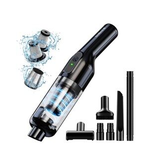 Cordless Black Handheld Vacuum Cleaner